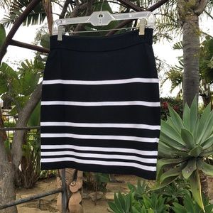 Rag & Bone Sara skirt in black and white knit new with tags
